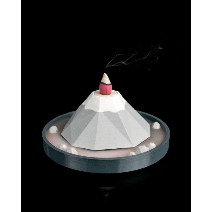 Porte-Encens Montagne Mystique – Brûleur Backflow Misty Peak