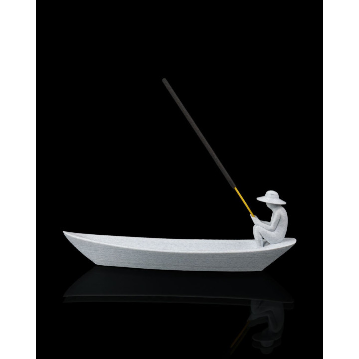 Porte-Encens Pêcheur En Barque – Still Waters