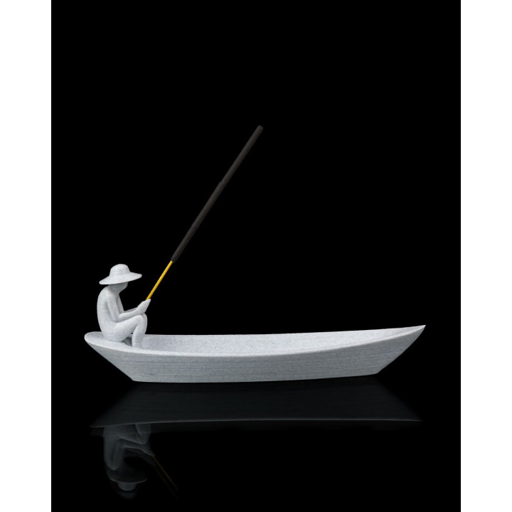 Porte-Encens Pêcheur En Barque – Still Waters
