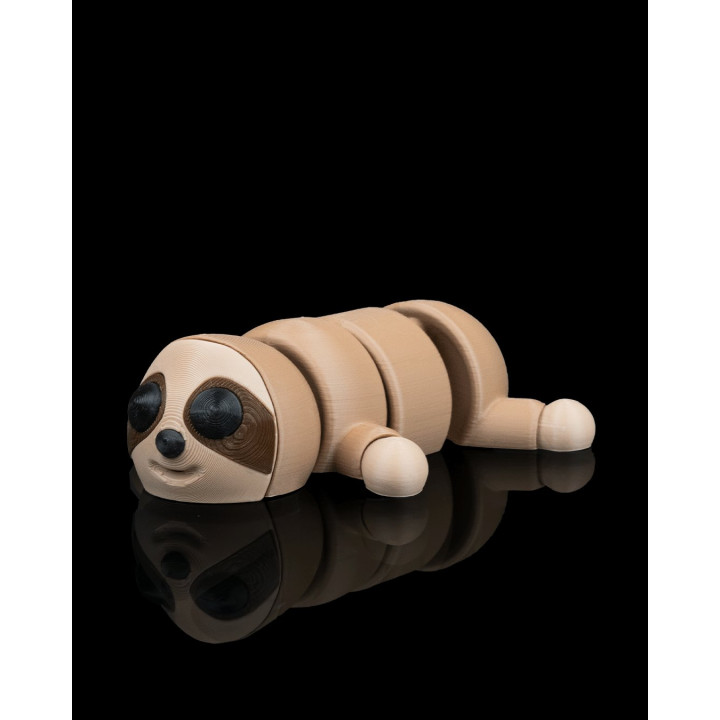 Paresseux Snooze Articulé – Figurine & Porte-Clés