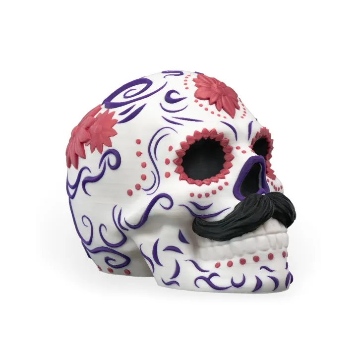 Crâne Carlos – Día De Los Muertos | Décoration Made In Occitanie