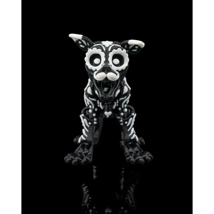 Figurines Chat & Chien Squelette Dia de los Muertos