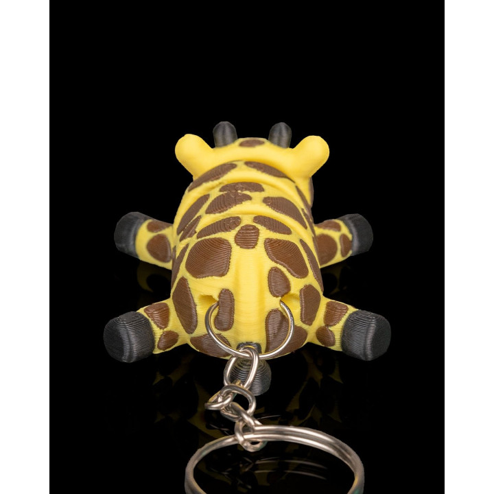 Girafe Stretch Articulée – Figurine & Porte-Clés Kawaii