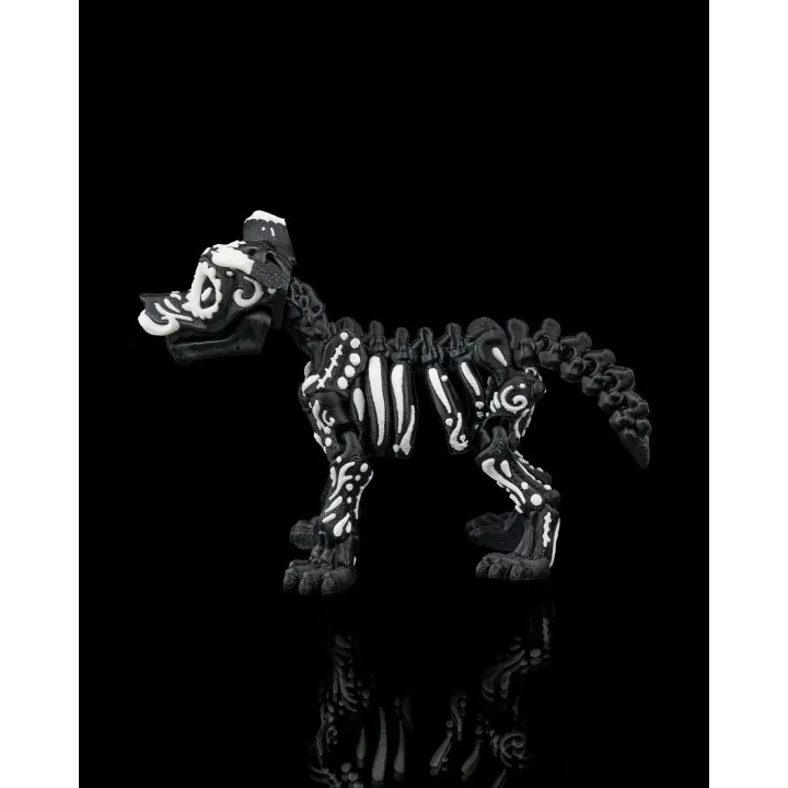 Figurines Chat & Chien Squelette Dia de los Muertos