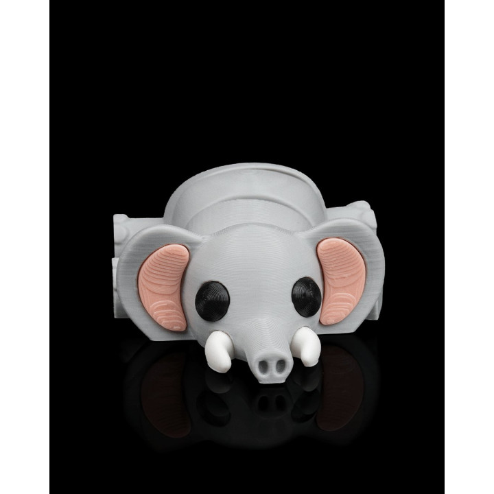Elephant Ease – Éléphant Articulé & Porte-Clés Anti-Stress Made In Occitanie