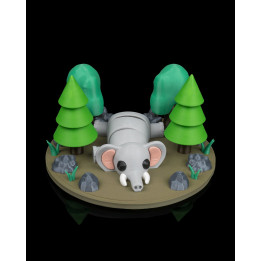 Elephant Ease – Éléphant Articulé & Porte-Clés Anti-Stress Made In Occitanie