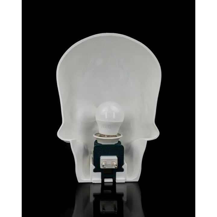 Lampe Crâne Sugar Skull – Déco Made in Occitanie