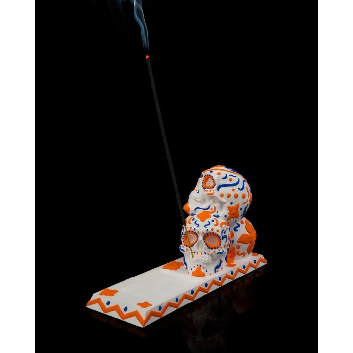 Porte-Encens Calavera – Crâne Día De Los Muertos