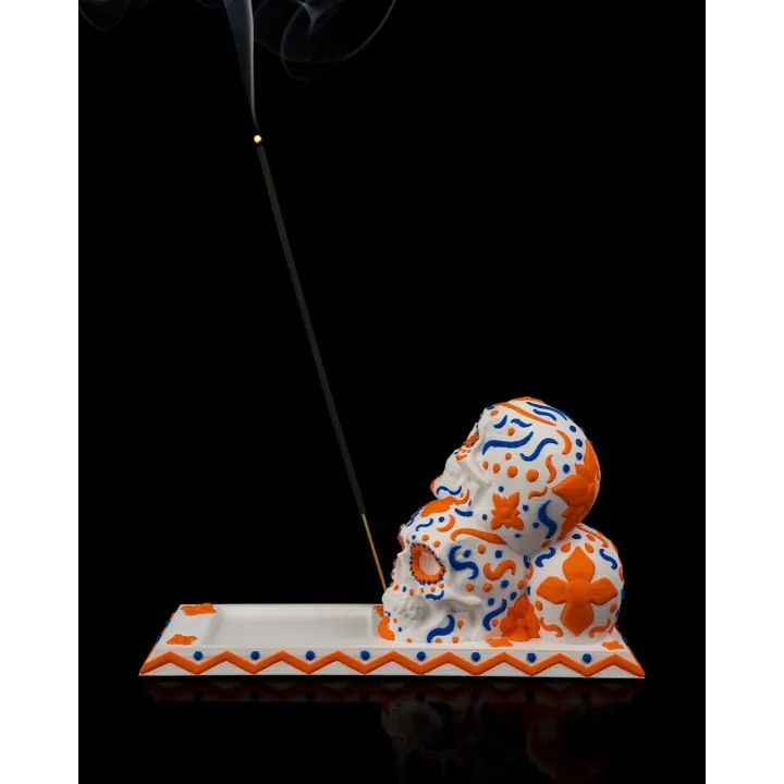 Porte-Encens Calavera – Crâne Día De Los Muertos