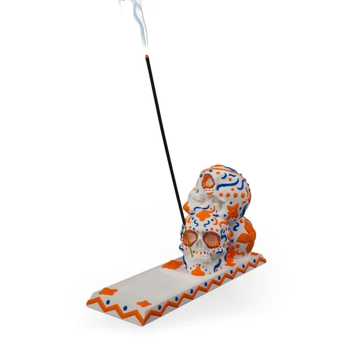 Porte-Encens Calavera – Crâne Día De Los Muertos