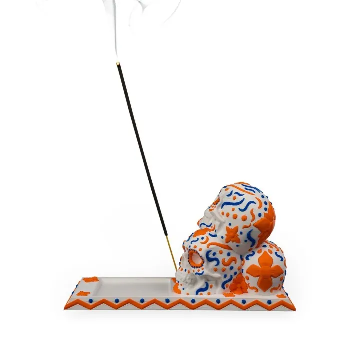 Porte-Encens Calavera – Crâne Día De Los Muertos