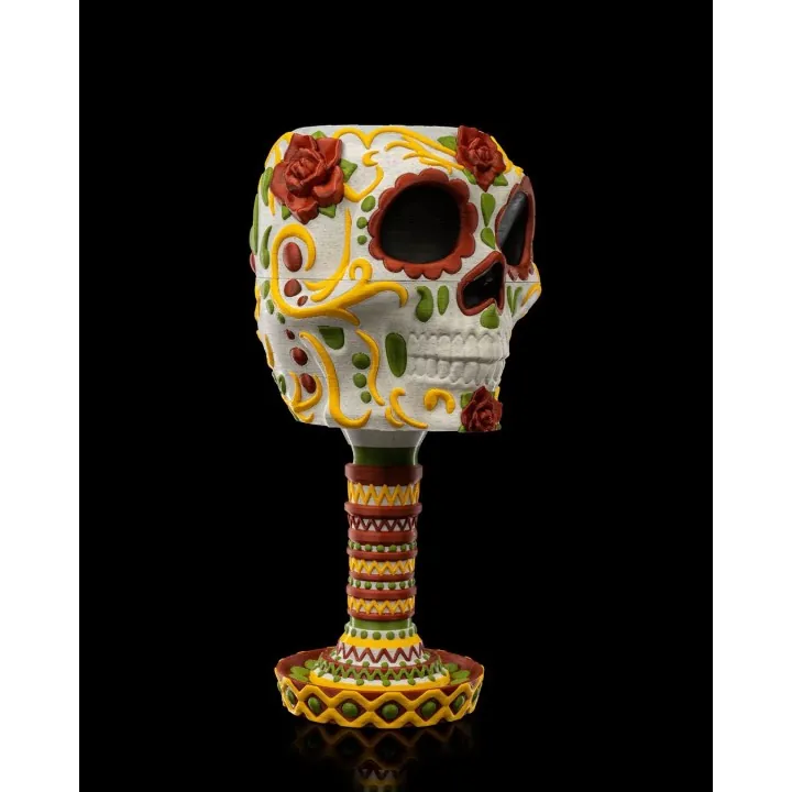 Calice Sugar Skull – Gobelet Tête de Mort 3D
