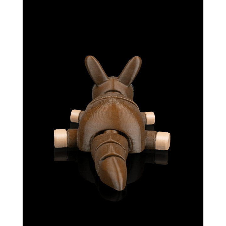 Kangourou Allongé Articulé & Porte-Clés – Figurine Décorative Made In Occitanie