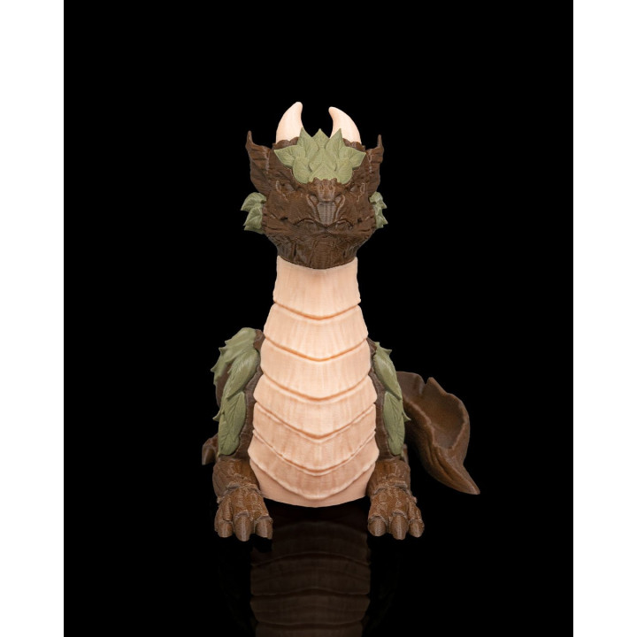 Barkscale Sentinel – Pot De Fleurs Dragon Gardien