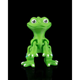 Gecko Flexi Lézard Articulé – Figurine Rigolote & Craquante