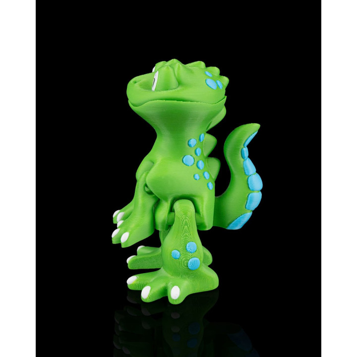 Gecko Flexi Lézard Articulé – Figurine Rigolote & Craquante
