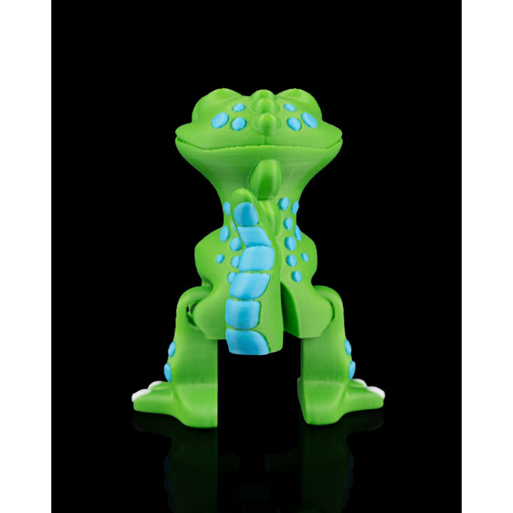 Gecko Flexi Lézard Articulé – Figurine Rigolote & Craquante