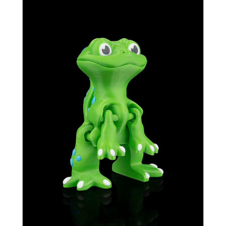 Gecko Flexi Lézard Articulé – Figurine Rigolote & Craquante