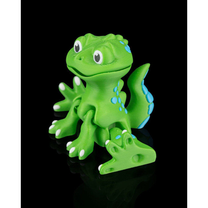 Gecko Flexi Lézard Articulé – Figurine Rigolote & Craquante