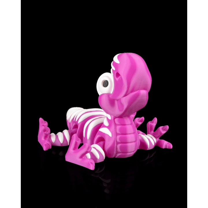Striophodon – Dinosaure Flexi Articulé Rayé