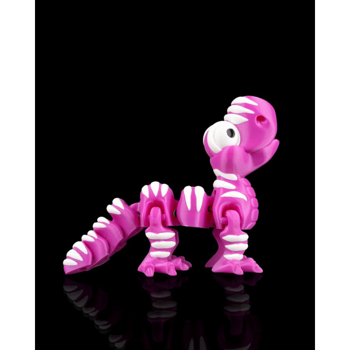 Striophodon – Dinosaure Flexi Articulé Rayé