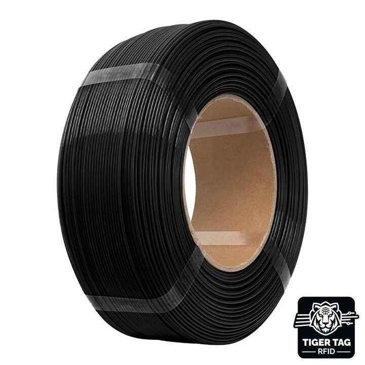 eSun - PETG - Noir - 1,75 mm - 1 kg Recharge avec RFID TigerTag |