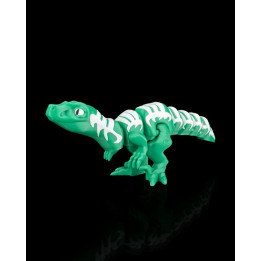 Vélociraptor Flexi Articulé – Dinosaure Souple À Poser