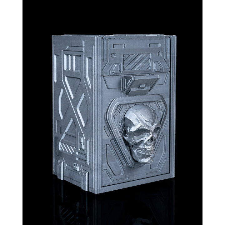 Core Decay – Deck Box Cyberpunk Tête De Mort