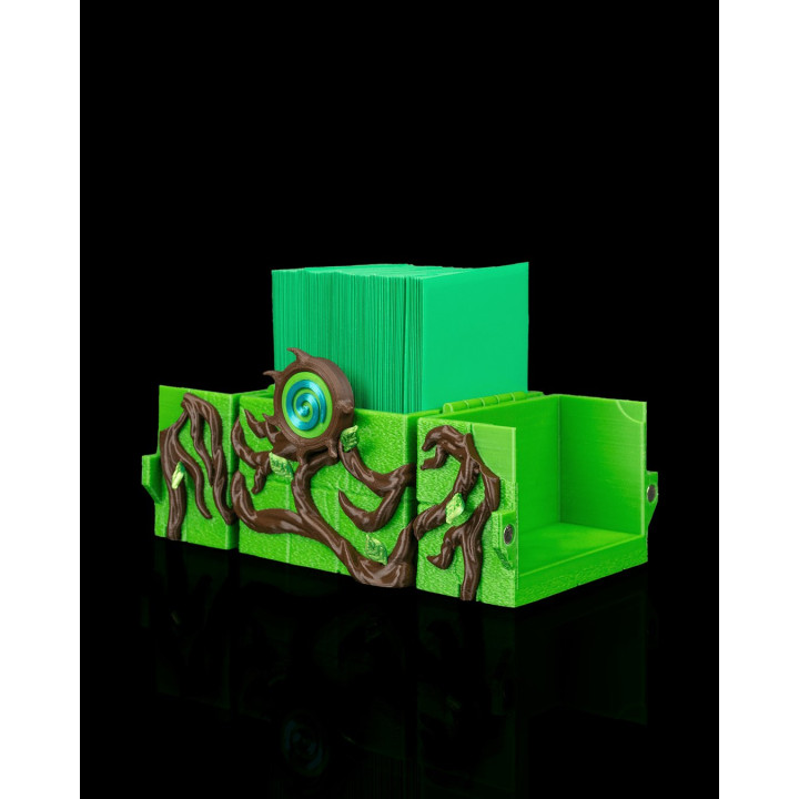 Boîte De Deck "Box Of The Grove" – Rangement Cartes Esprit De La Forêt