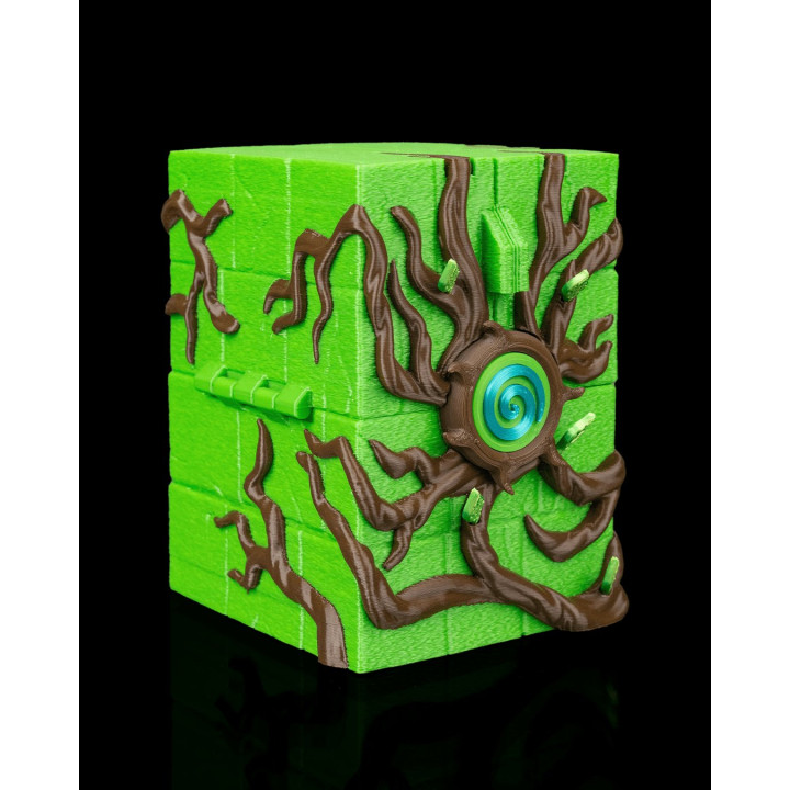 Boîte De Deck "Box Of The Grove" – Rangement Cartes Esprit De La Forêt