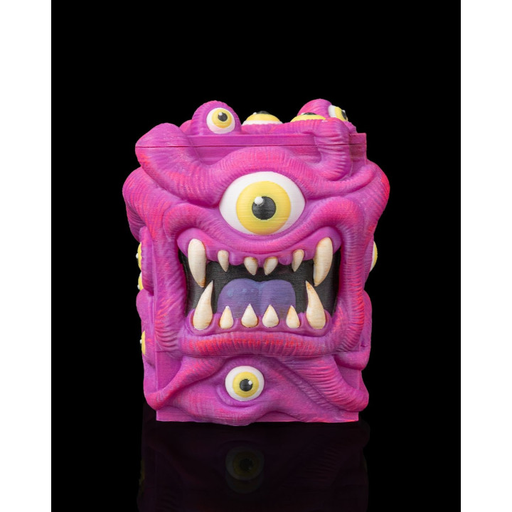 Deck Box Monstre "L'Œil Du Tout-Voyant" – Boîte À Cartes Créature