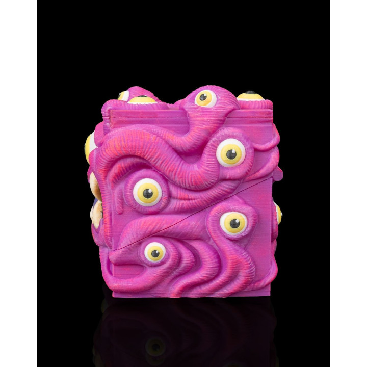 Deck Box Monstre "L'Œil Du Tout-Voyant" – Boîte À Cartes Créature