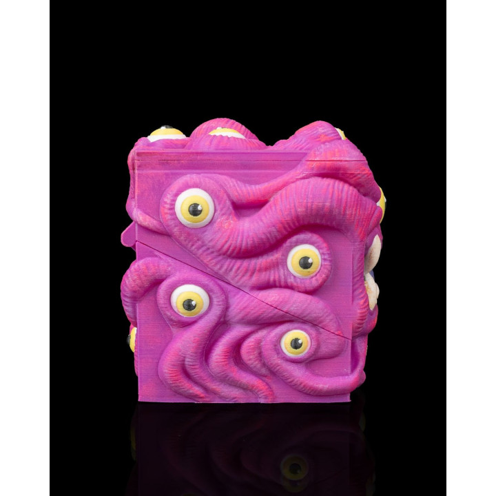 Deck Box Monstre "L'Œil Du Tout-Voyant" – Boîte À Cartes Créature