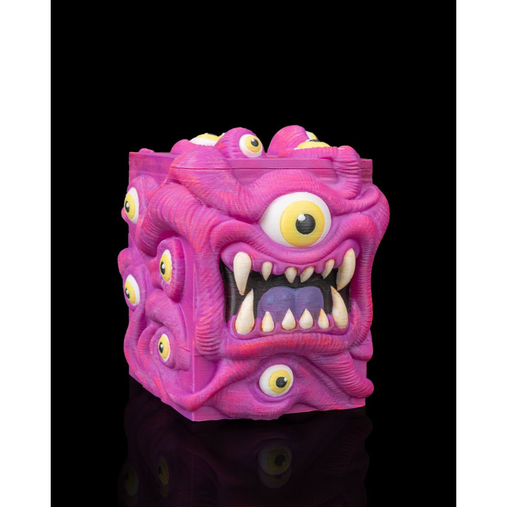 Deck Box Monstre "L'Œil Du Tout-Voyant" – Boîte À Cartes Créature