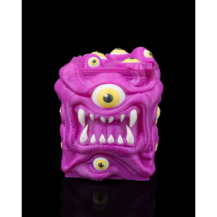 Deck Box Monstre "L'Œil Du Tout-Voyant" – Boîte À Cartes Créature