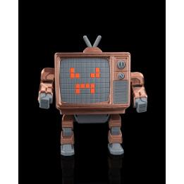 Tubotron – Robot Tv Rétro Figurine Décorative