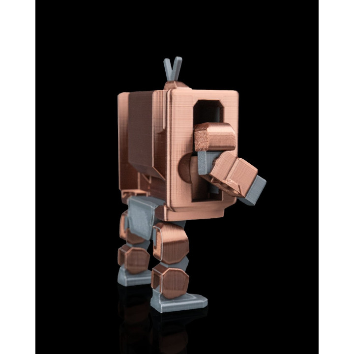 Tubotron – Robot Tv Rétro Figurine Décorative