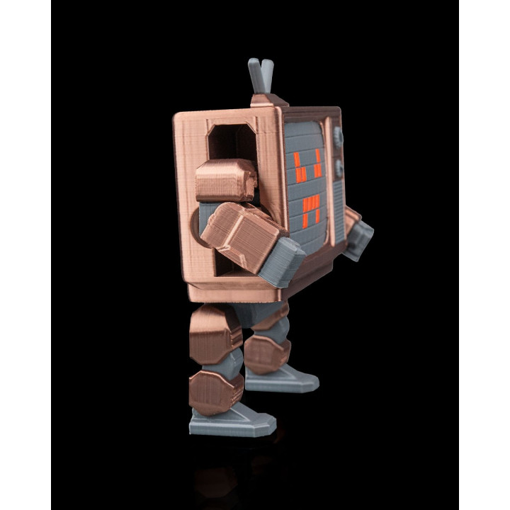 Tubotron – Robot Tv Rétro Figurine Décorative