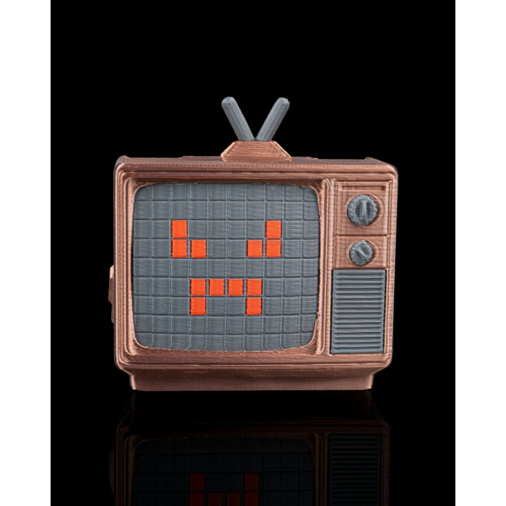 Tubotron – Robot Tv Rétro Figurine Décorative