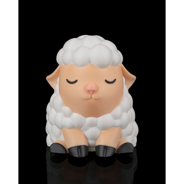 Lampe De Table Mouton Endormi – Veilleuse Décorative Cosy