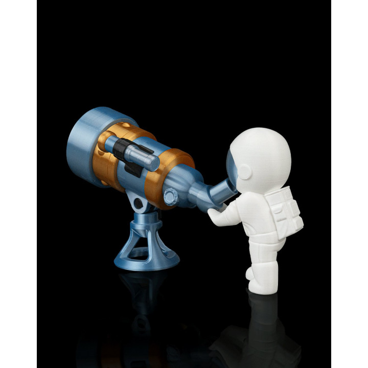 Lampe De Table Astronaute & Télescope – Projecteur D'Étoiles