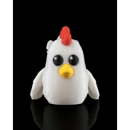 Poule Rigolote – Figurine & Porte-clés Made in Occitanie