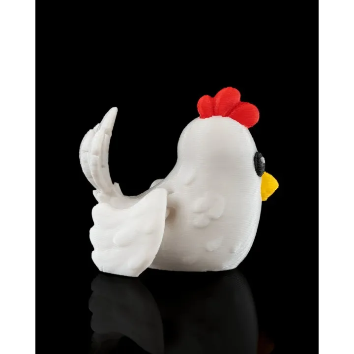 Poule Rigolote – Figurine & Porte-clés Made in Occitanie