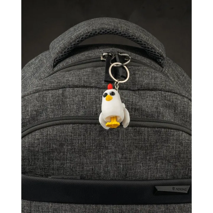 Poule Rigolote – Figurine & Porte-clés Made in Occitanie