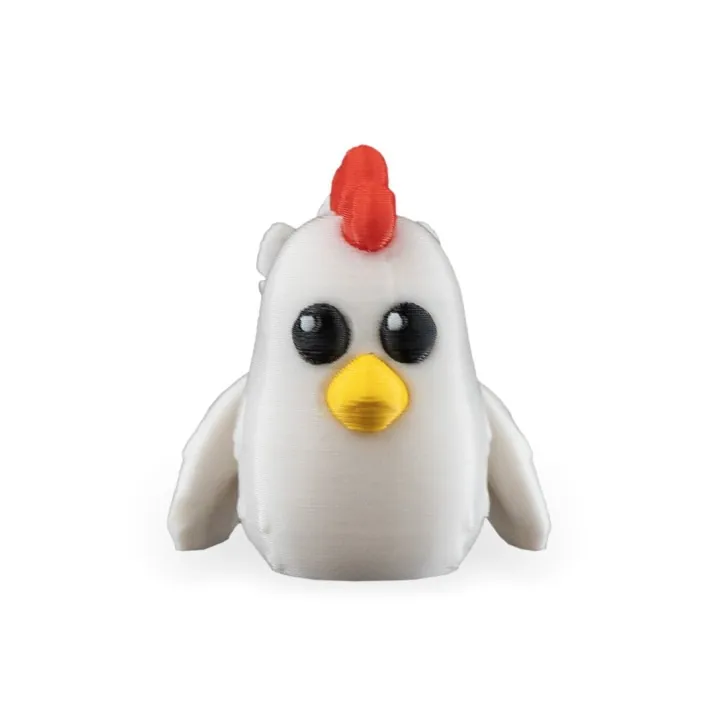 Poule Rigolote – Figurine & Porte-clés Made in Occitanie