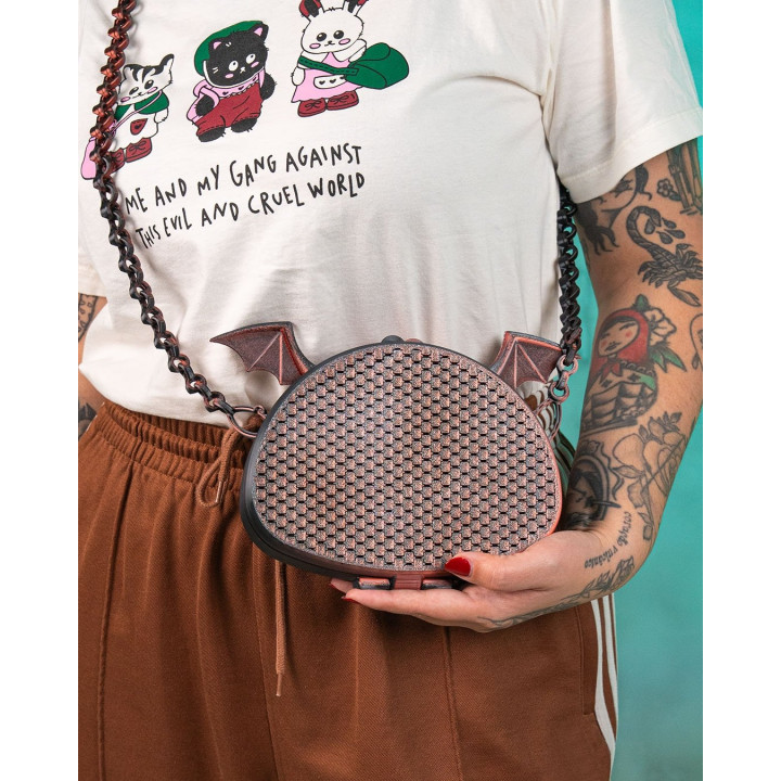 Sac À Main Chauve-Souris – Pochette Gothique Bandoulière "Wing It"
