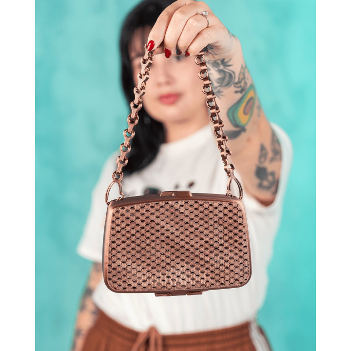 Pochette Minimaliste À Fermeture Douce – Sac À Main Tendance Made In Occitanie