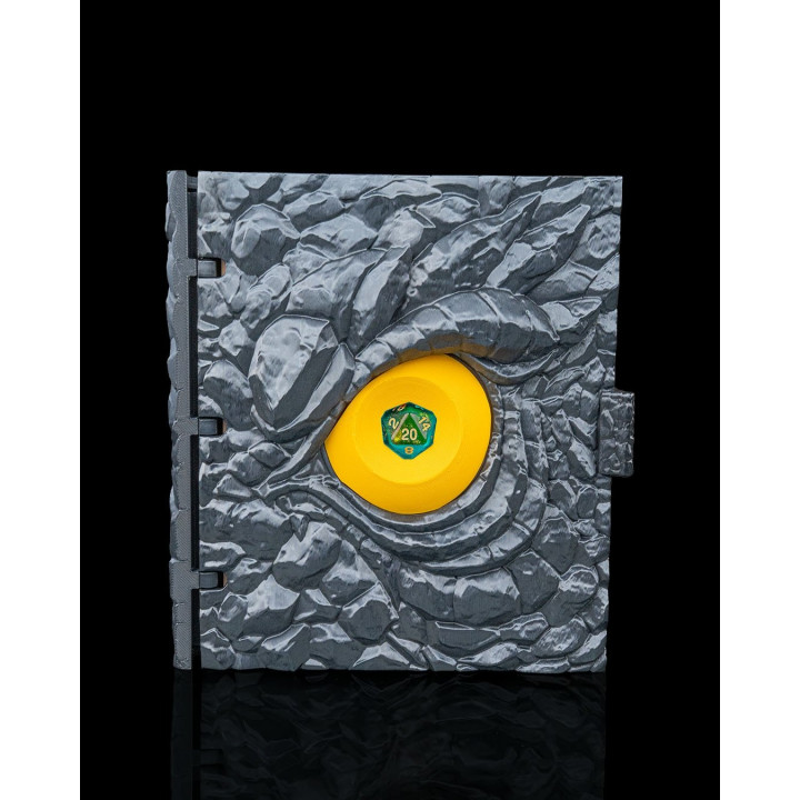 Boîte À Dés Grimoire Dragon – Eye Roll Dice Box & Tray