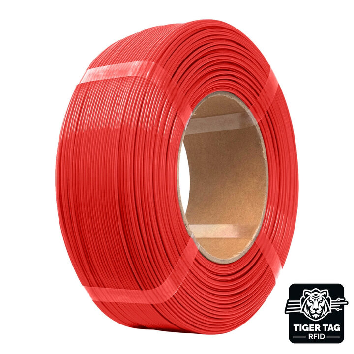 eSun - PLA Basic - Rouge RGB - 1.75mm - 1 kg Recharge avec RFID T