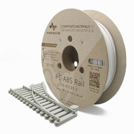 Nanovia - PC-ABS Rail - Gris - 1,75 mm - 500 g | Espace Maker
